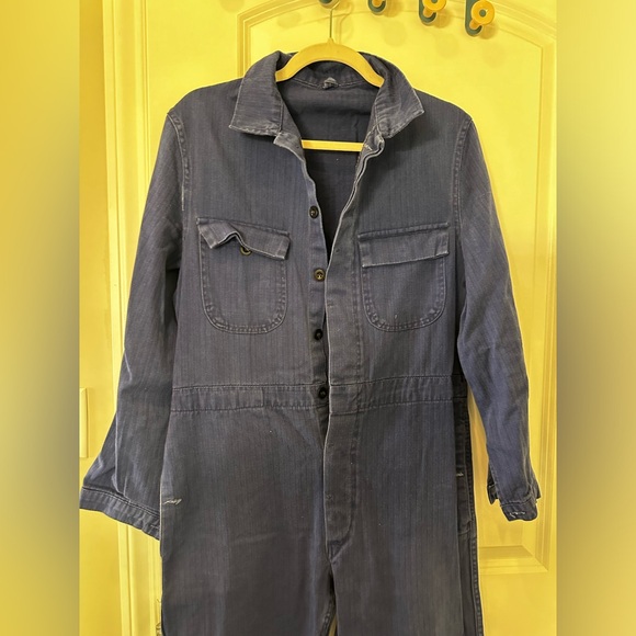 Vintage utility jumpsuit - Picture 3 of 12